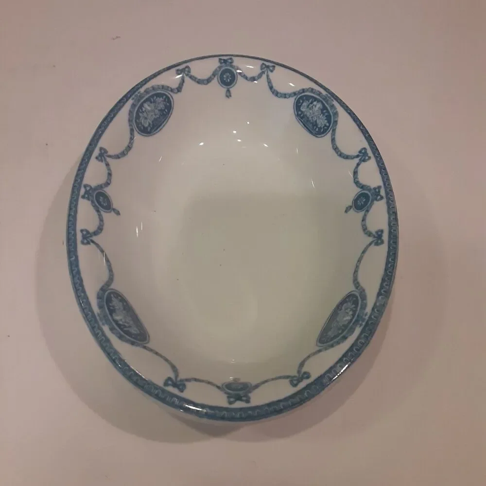 Vintage John Maddock& Sons England Deleware Oval Dish Collectors